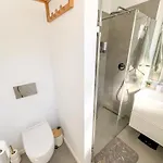 Quarto em Acomodações Particulares Sunny Double In 4br With Ac, Sea View Balcony, Workspace *