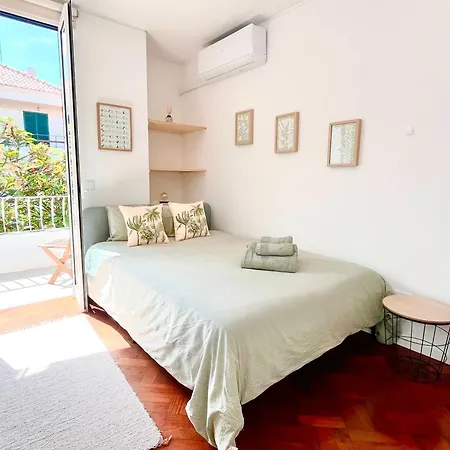 Sunny Double In 4br With Ac, Sea View Balcony, Workspace Funchal (Madeira)