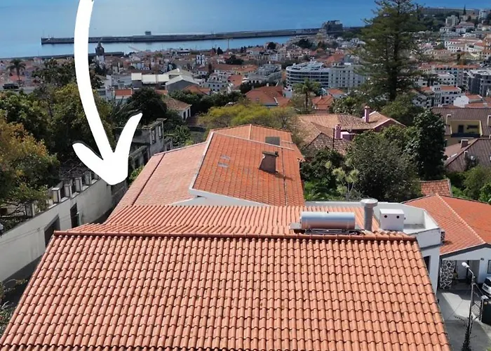 Ubytování v soukromí Sunny Double In 4br With Ac, Sea View Balcony, Workspace Funchal (Madeira)